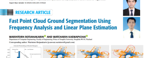 ผลงานวิจัย Fast Point Cloud Ground Segmentation ของนายวรินทร์ โรจนกรินทร์ นักศึกษาระดับปริญญาเอก สาขาวิชาวิศวกรรมคอมพิวเตอร์ ได้รับการตีพิมพ์ในวารสาร  IEEE Access ซึ่งจัดอยู่ในของฐานข้อมูล  Scopus Q1